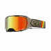 Óculos EKS Brand Lucid - Lente XDO Espelhada Vermelha Cor Preto e Bege