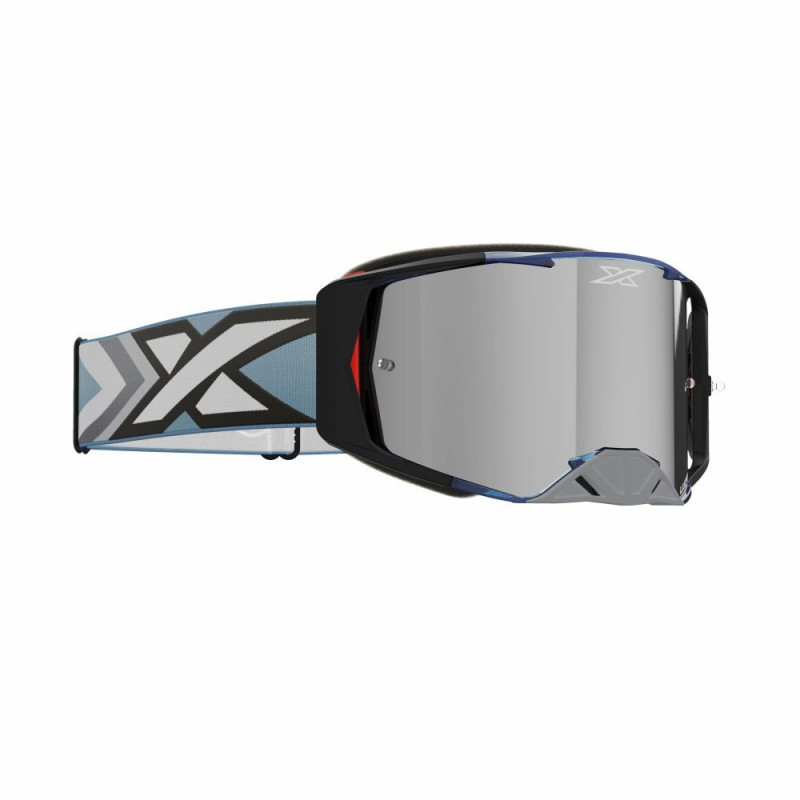 Óculos EKS Brand Lucid - Cor Azul Aço -Lente XDO Espelhada Prata Óculos EKS Brand Lucid - Cor Azul Aço -Lente XDO Espelhada Prata