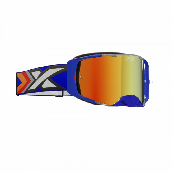 Óculos EKS Brand Lucid - Cor Azul Verdadeiro - Lente XDO Espelhada Dourada Óculos EKS Brand Lucid - Cor Azul Verdadeiro - Lente XDO Espelhada Dourada