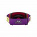 Óculos EKS Brand Lucid Race Face - Cor Roxo e Amarelo Flu - Lente XDO Espelhada Dourada