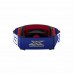 Óculos EKS Brand Lucid Race Face - Cor Azul Royal e Branco - Lente XDO Espelhada Óculos EKS Brand Lucid Race Face - Cor Azul Royal e Branco - Lente XDO Espelhada