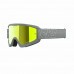 Óculos EKS Brand GOX Flat-Out Mirror - Cor Cinza - Lente Espelhada Amarela