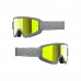 Óculos EKS Brand GOX Flat Out Mirror Lente Espelhada Dourada Cor Cinza/Prata
