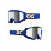 Óculos EKS Brand GOX Flat Out Mirror Lente Espelhada Prata Cor Azul Real