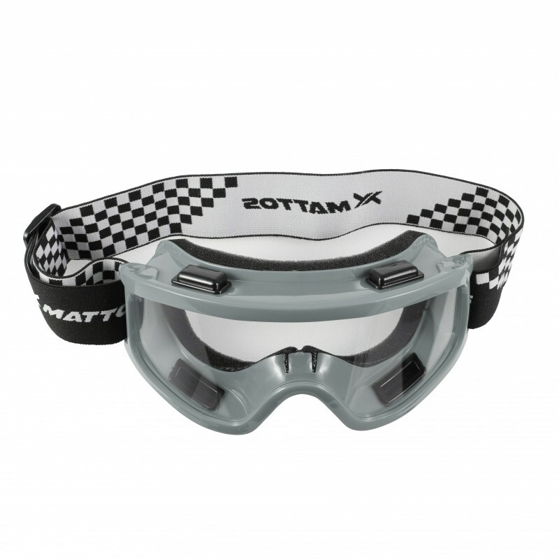 ÓCULOS MATTOS RACING MX CINZA ÓCULOS MATTOS RACING MX CINZA