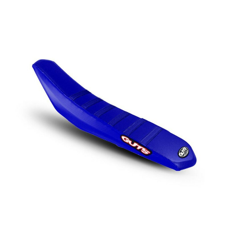 Capa de Branco Guts Yamaha - Lado e Centro Azul - Frizo Azul Capa de Branco Guts Yamaha - Lado e Centro Azul - Frizo Azul