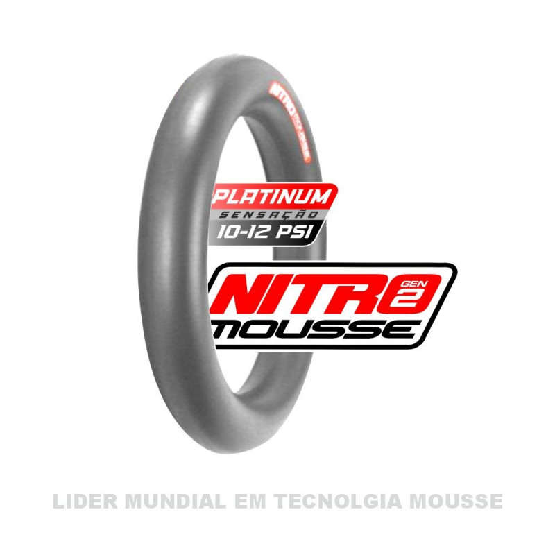 Nitro Mousse Gen2 Platinum NM18-270 100/100-18 - 10/12 psi